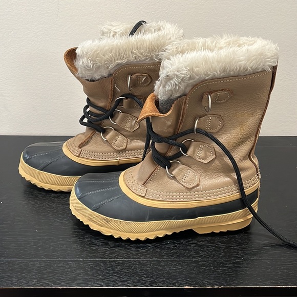 Sorel Manitou Insulated Winter Snow Rain Duck Boots - Picture 3 of 11